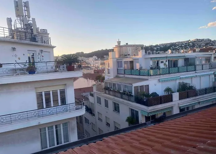 Apartment Heart Of Nice-rooftop Seaside Nizza