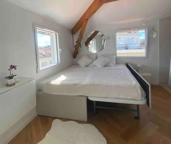 Heart Of Nice-rooftop Seaside شقة نيس